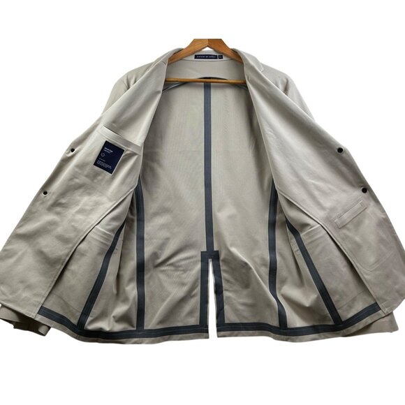 Ministry of Supply Aviator Jacket Mens Large Performance Travel Blazer Beige - Picture 10 of 12